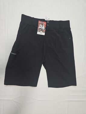 G Gradual Women's Black Performance Shorts Quick Dry Lightweight Outdoor Work Md